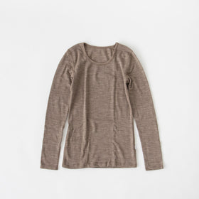 joha WOOL SILK MELANGE ブラウス［今期限定］