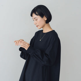 神保真珠商店 ボタン珠ネックレス 近江八幡 有核（K10 50cm）［期間限定販売］