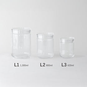 チャーミークリア、L型の3サイズ。