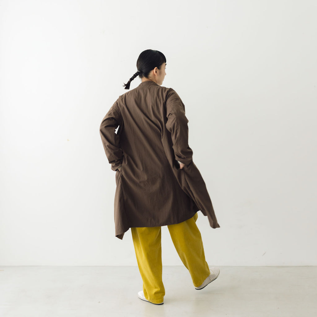 MUYA Nylon Livery Coat tailored collar ｜くらすこと公式オンライン