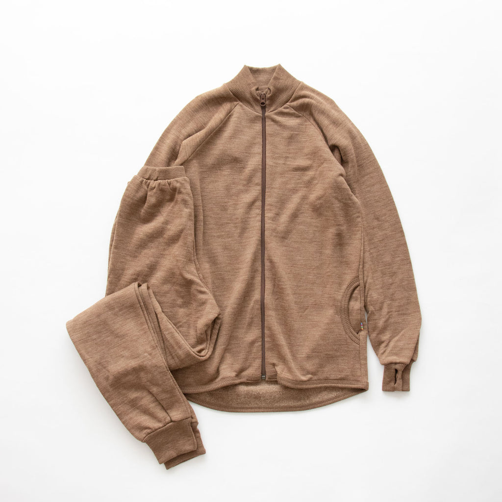 joha WOOL BASIC ウールパンツ