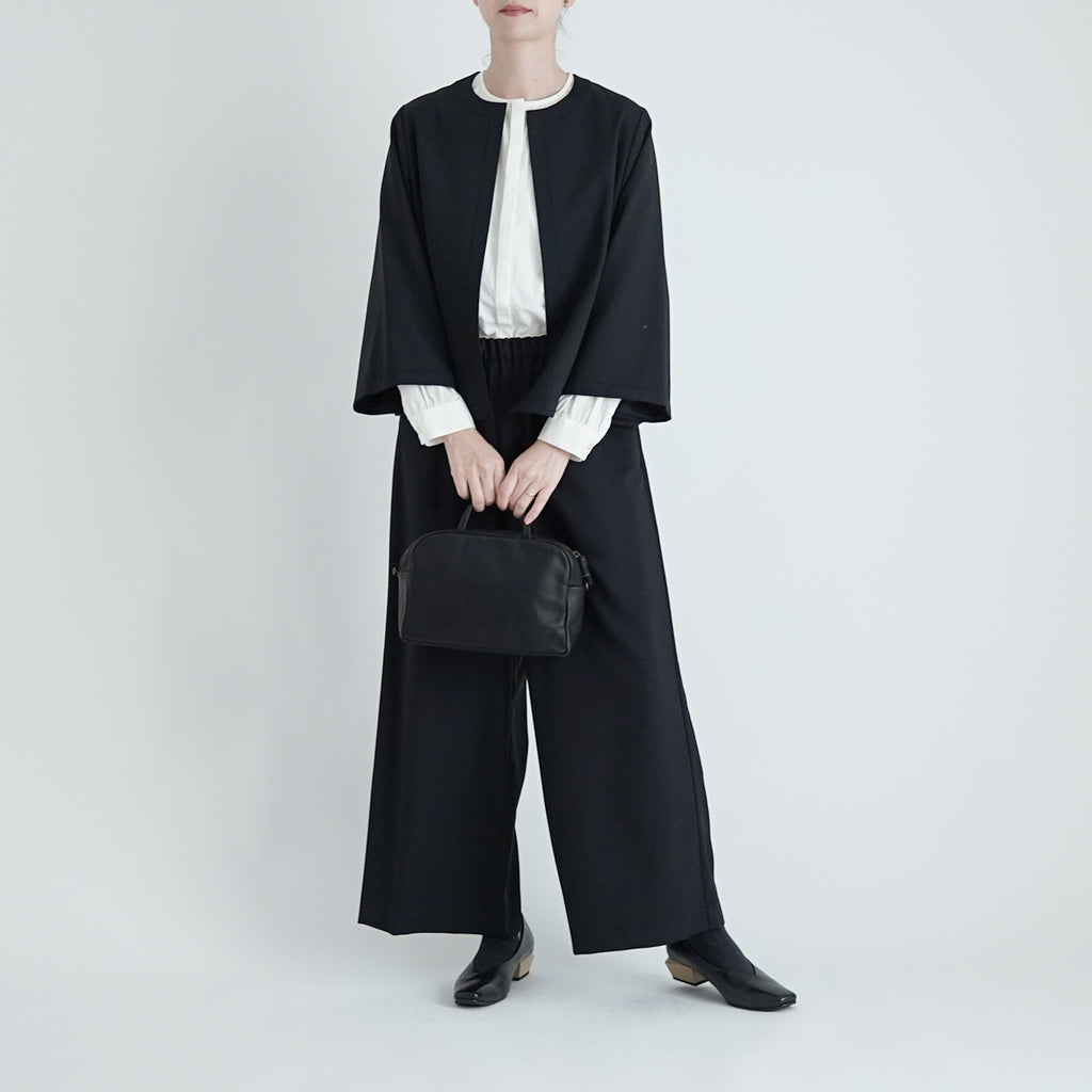 fruits of life ウールノーカラージャケット