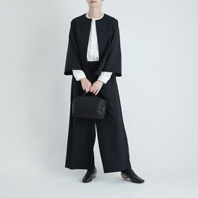 fruits of life ウールノーカラージャケット