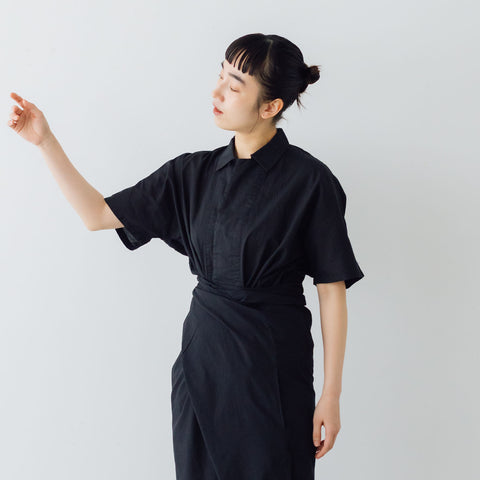 COSMIC WONDER Dolman sleeve open-collar shirt