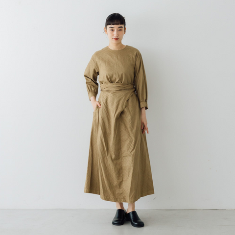 COSMIC WONDER monogram wrapped dress