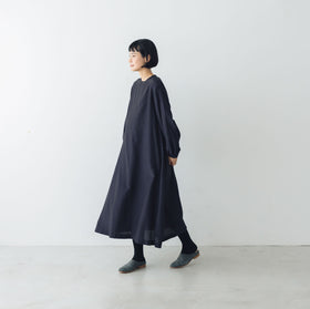 fruits of life ドットギャザーワンピース 水玉