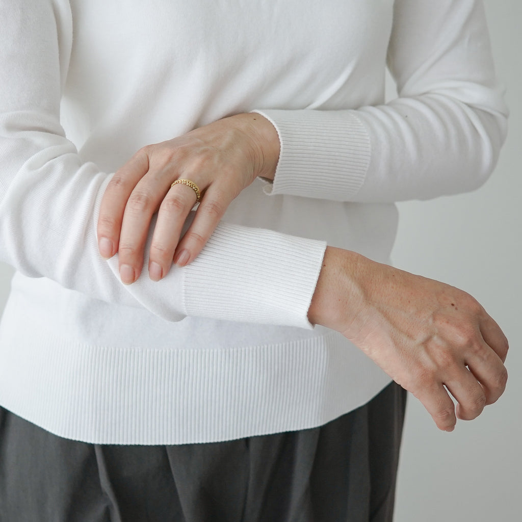 gicipi コットン タートル ニット