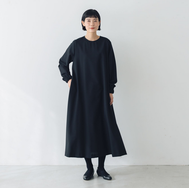 fruits of life ウールパフワンピース