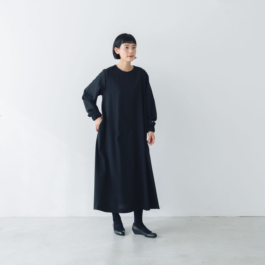 fruits of life ウールパフワンピース