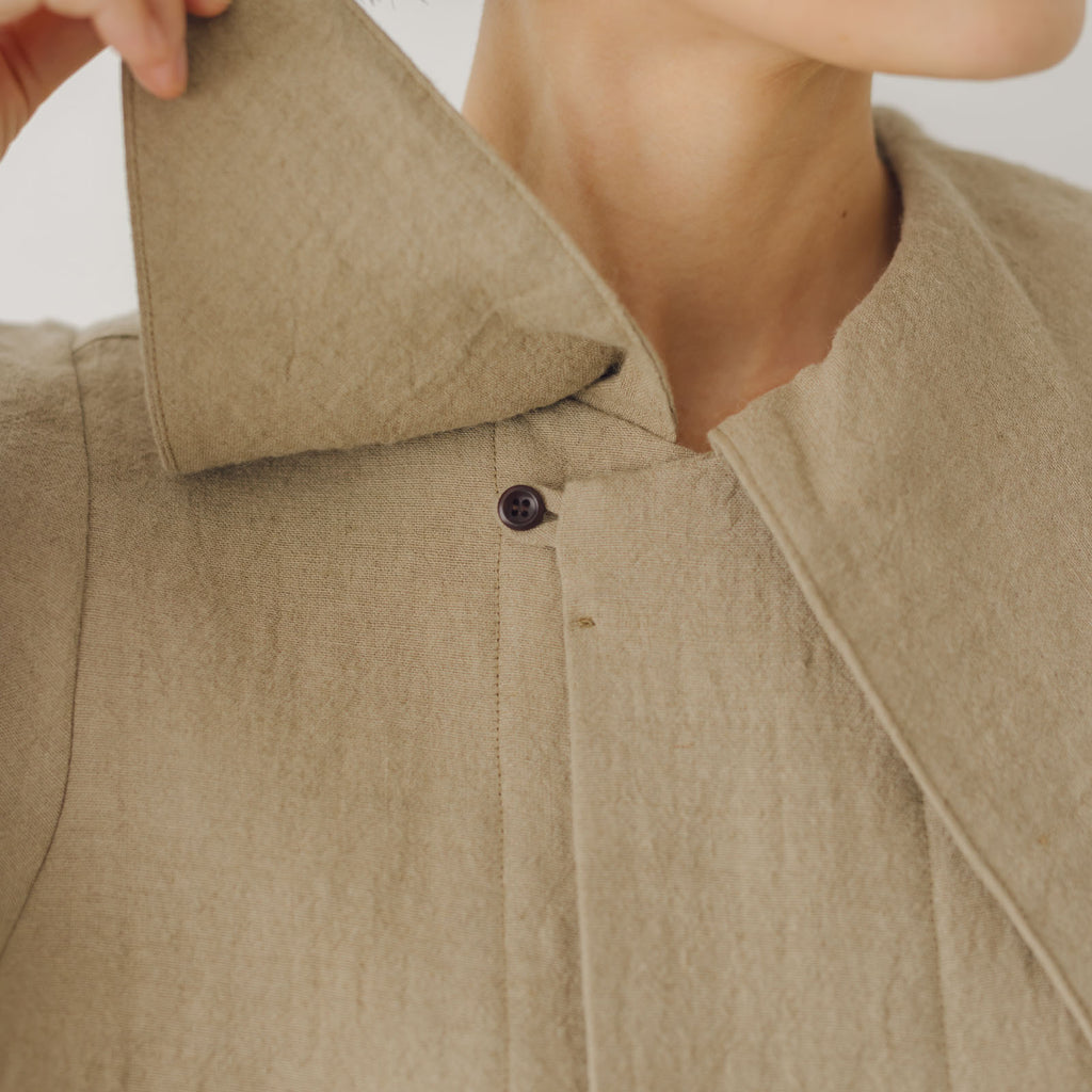 COSMIC WONDER Band collar shirt