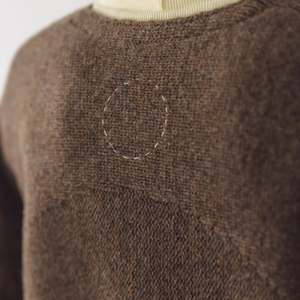 COSMIC WONDER British wool knitted farmer cardigan