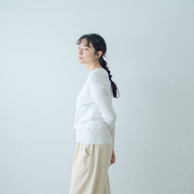 gicipi FRAGORA コットン クルー ニット