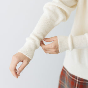 koton Baby alpaca クルーネック ホワイト