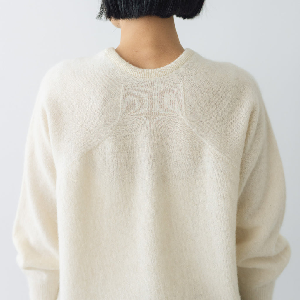 koton Baby alpaca クルーネック ホワイト