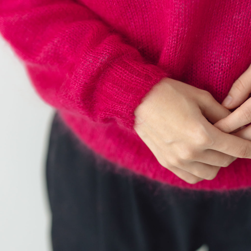 koton シルクモヘアプルオーバー