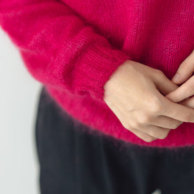 koton シルクモヘアプルオーバー