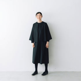 fruits of life ウールノーカラージャケット