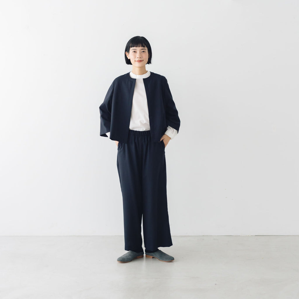 fruits of life ウールワイドパンツ