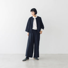 fruits of life ウールワイドパンツ