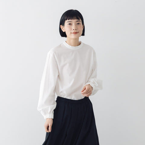 fruits of life スタンドカラーブラウス