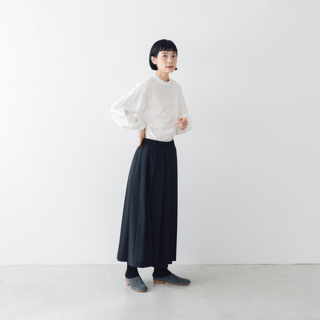 fruits of life スタンドカラーブラウス