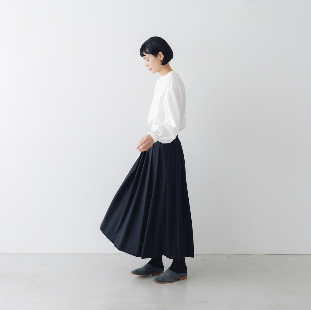 fruits of life スタンドカラーブラウス