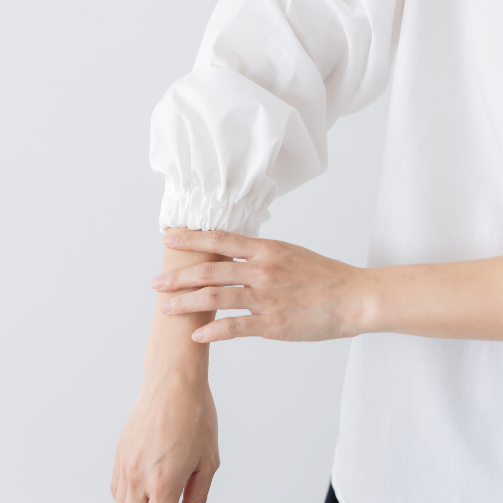 fruits of life スタンドカラーブラウス