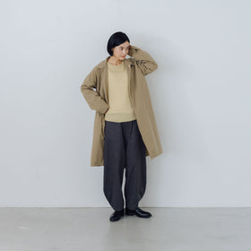 MUYA Nylon livery coat soutien collar