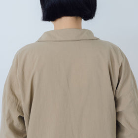 MUYA Nylon livery coat soutien collar