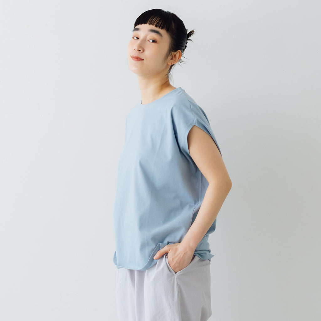 Koton オーガニックコットン 天竺 ドロップノースリーブ