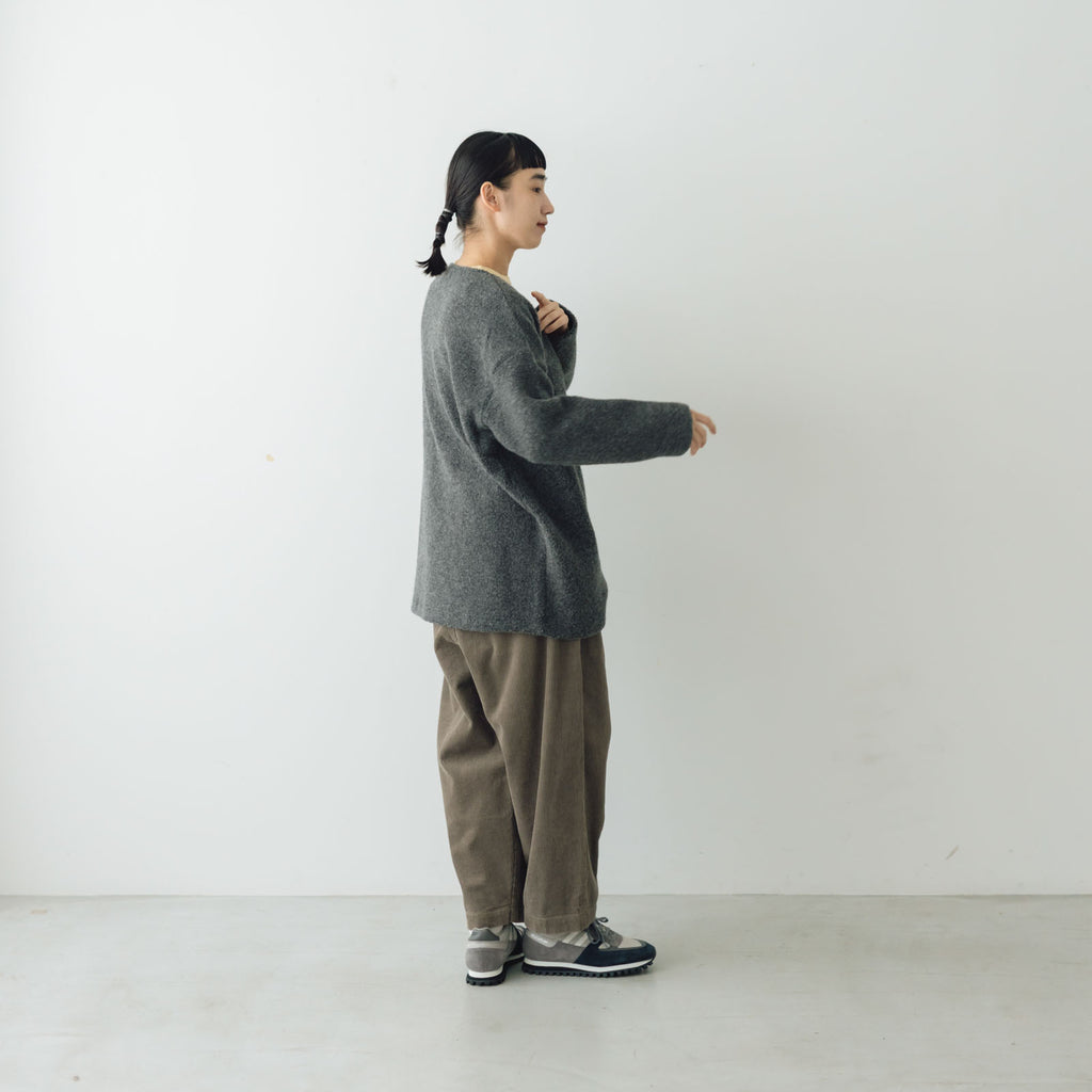 MUYA Wool pile Relax cardigan