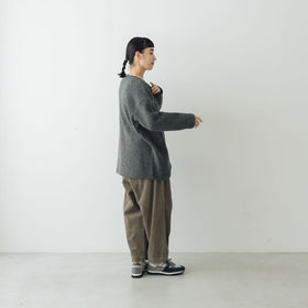 MUYA Wool pile Relax cardigan