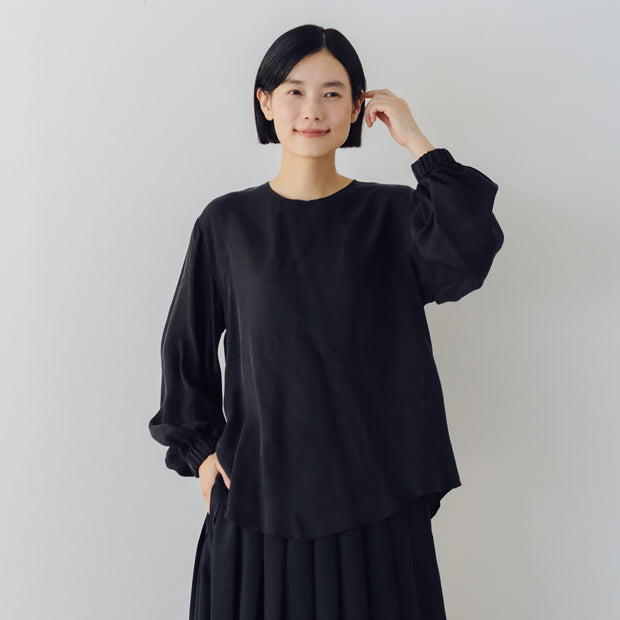 fruits of life クルーネックパフスリーブ
