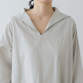 fruits of life コットンセーラーカラーシャツ