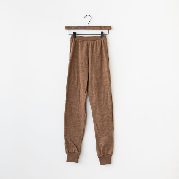 joha WOOL BASIC ウールパンツ