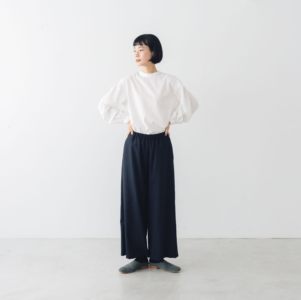 fruits of life ウールワイドパンツ