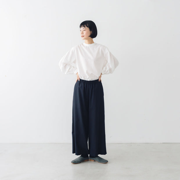 fruits of life ウールワイドパンツ