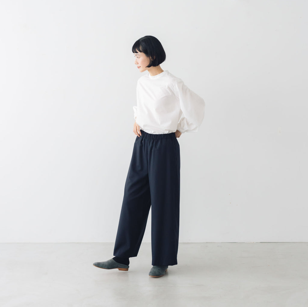 fruits of life ウールワイドパンツ