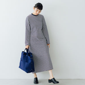 SALE】 YAECA ムラ糸Tシャツ ロングスリーブワンピース ｜くらすこと
