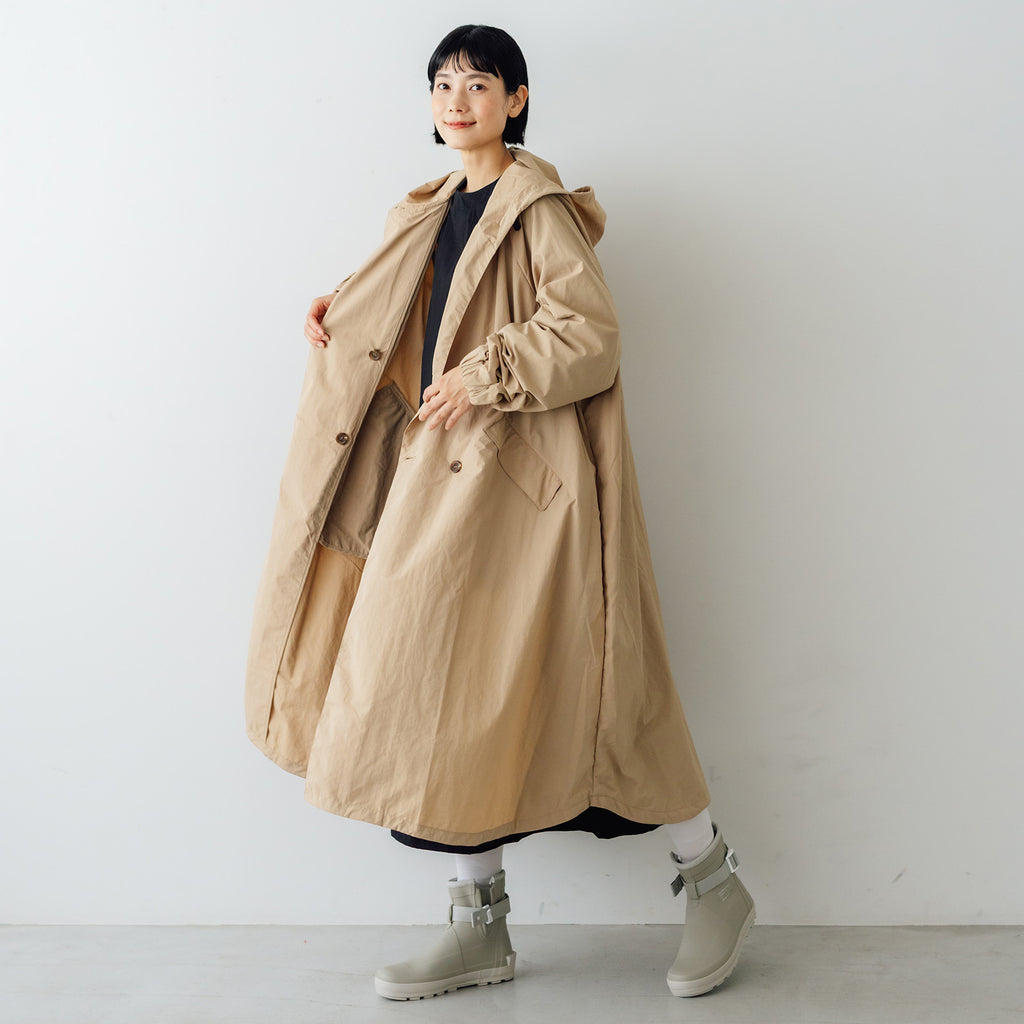 HAU shaggy コート くらすこと spring & raincoat｜HAU 春夏の軽やかアウター ｜くらすこと公式