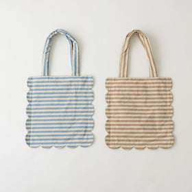 chitose.K scallop tote bag