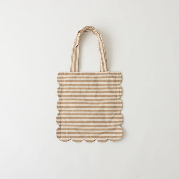 chitose.K scallop tote bag