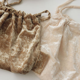 chitose.K scallop kincyaku bag