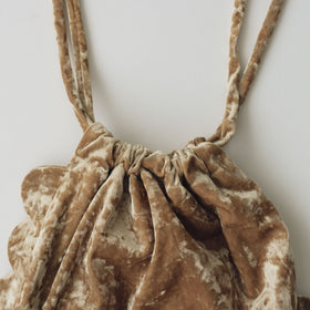 chitose.K scallop kincyaku bag