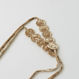 chitose.K scallop kincyaku bag