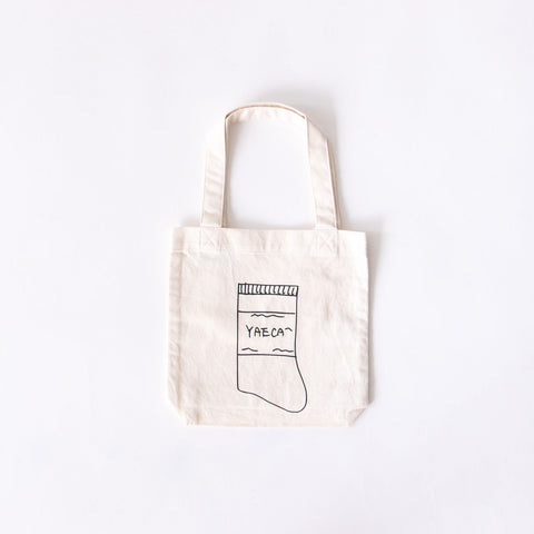 YAECA プリントバッグ（S）RIB SOCKS