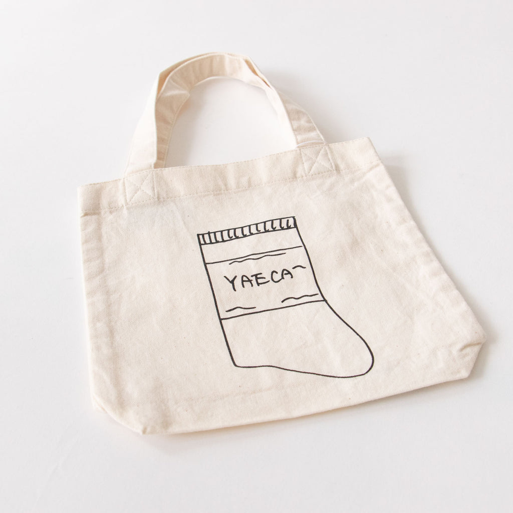 YAECA プリントバッグ（S）RIB SOCKS