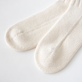 YAECA コットンリブソックス