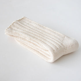 YAECA コットンリブソックス