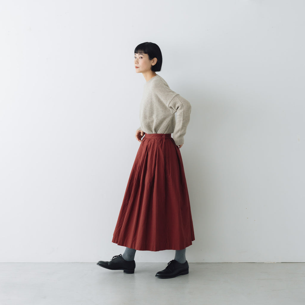 YAECA CANVAS DESIGN ギャザースカート